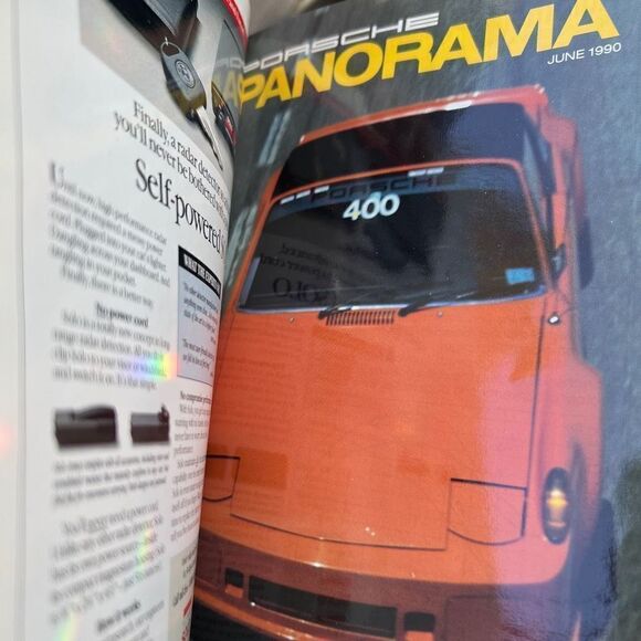 Porsche Panoramic Hardcover Bounded Magazines Vintage 1990 JAN-JUNE  PCA - Picture 4 of 11